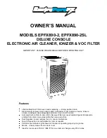 Предварительный просмотр 1 страницы EnviroPureFX EPFX890-2 Owner'S Manual