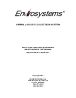 ENVIROSYSTEMS AIRWALL HD Installation, Operation, Maintenance And Replacement Parts Manual preview