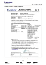 Preview for 9 page of Envirotainer 160020R User Manual