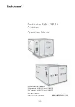 Envirotainer RAP t Operation Manual предпросмотр