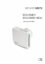 Envirovent ECO DMEV SELV Instruction Leaflet preview