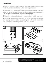 Предварительный просмотр 8 страницы Envirovent energiSava 250 Installation Manual