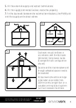 Предварительный просмотр 9 страницы Envirovent energiSava 250 Installation Manual