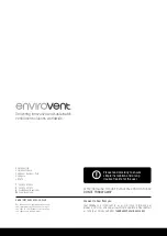 Preview for 20 page of Envirovent energiSava 325 Installation Manual For Engineer / Installer