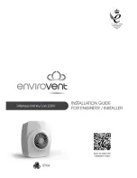 Предварительный просмотр 1 страницы Envirovent fliterless infinity fan 230v Installation Manual