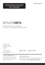 Предварительный просмотр 24 страницы Envirovent MIV AIR SOURCE Installation Manual