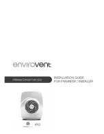 Envirovent SELV Installation Manual For Engineer / Installer предпросмотр