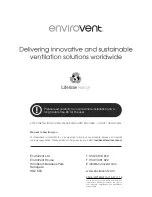 Предварительный просмотр 12 страницы Envirovent SELV Installation Manual For Engineer / Installer