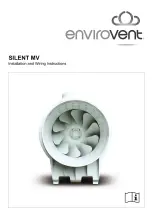 Envirovent SILENT MV Series Installation And Wiring Instructions предпросмотр