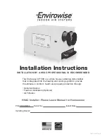 Предварительный просмотр 1 страницы Envirowise XT155H Installation Instructions Manual