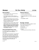 Preview for 4 page of Envision 31MY02 User Manual