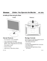 Предварительный просмотр 5 страницы Envision EN-5200e User Manual