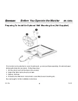 Предварительный просмотр 8 страницы Envision EN-5200e User Manual