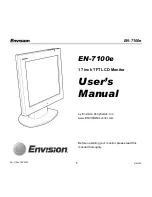 Envision EN-7100e User Manual предпросмотр