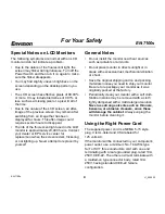 Предварительный просмотр 4 страницы Envision EN-7100s User Manual