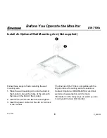 Предварительный просмотр 8 страницы Envision EN-7100s User Manual