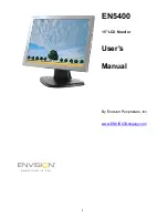 Предварительный просмотр 1 страницы Envision EN5400 User Manual