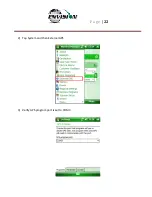 Предварительный просмотр 22 страницы Envision ENV100 User Manual