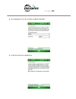 Предварительный просмотр 23 страницы Envision ENV100 User Manual