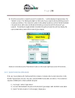 Предварительный просмотр 34 страницы Envision ENV100 User Manual