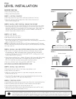 Предварительный просмотр 2 страницы Envision Fairway Railing P310 Installation Quick Manual