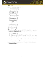 Предварительный просмотр 7 страницы Envision H2062 User Manual