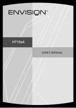 Предварительный просмотр 1 страницы Envision H716a4 User Manual