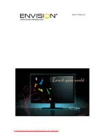 Предварительный просмотр 1 страницы Envision H716w User Manual