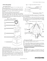 Preview for 2 page of Envisiontec PCA 4000 Technical Manual