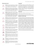 Preview for 4 page of Envisiontec PCA 4000 Technical Manual