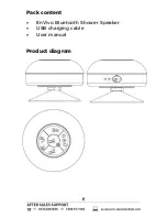 Preview for 6 page of envivo BT Shower Speaker User Manual