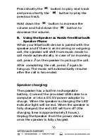 Preview for 10 page of envivo BT Shower Speaker User Manual