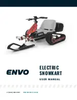 Preview for 1 page of ENVO ELECTRIC SNOWKART User Manual