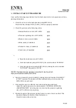 Preview for 12 page of Enwa MT 1500 Operational Manual