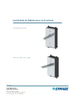 Предварительный просмотр 1 страницы enware AQUABLEND ESQX TOUCH FREE SERIES Installation & Maintenance Instructions Manual