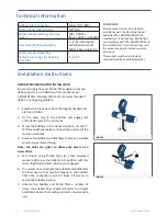 Preview for 2 page of enware BLUELINE BUB205NC Installation Instructions