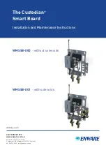 enware Custodian WMSSB-000 Installation And Maintenance Instructions Manual preview