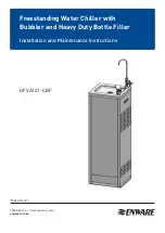 enware DFSA121-CBF Installation And Maintenance Instructions Manual preview