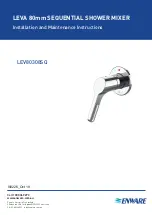 Предварительный просмотр 1 страницы enware LEVA Series Installation And Maintenance Instructions Manual