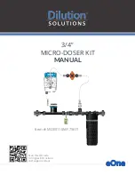 Preview for 1 page of EONE Dilution SOLUTIONS MDE0110MF.75KIT Manual