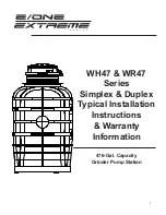 Предварительный просмотр 1 страницы EONE Extreme WH47 Series Typical Installation Instructions & Warranty Information