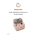 Eonian Care EC-501 Instruction Booklet preview