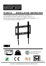 Preview for 1 page of Eono PL2361-K Installation Instruction