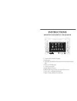 Preview for 1 page of Eonon E1051 Instructions Manual