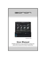 Preview for 1 page of Eonon G1306 User Manual