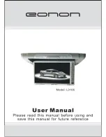 Preview for 1 page of Eonon L0106 User Manual