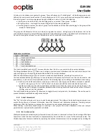 Preview for 23 page of Eoptis CLM-194 User Manual