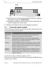 Предварительный просмотр 44 страницы EOS 94 00 Series Installation And Operating Instructions Manual