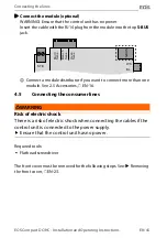 Предварительный просмотр 45 страницы EOS 94 00 Series Installation And Operating Instructions Manual