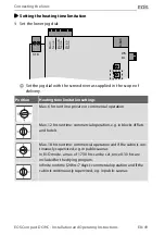 Предварительный просмотр 49 страницы EOS 94 00 Series Installation And Operating Instructions Manual